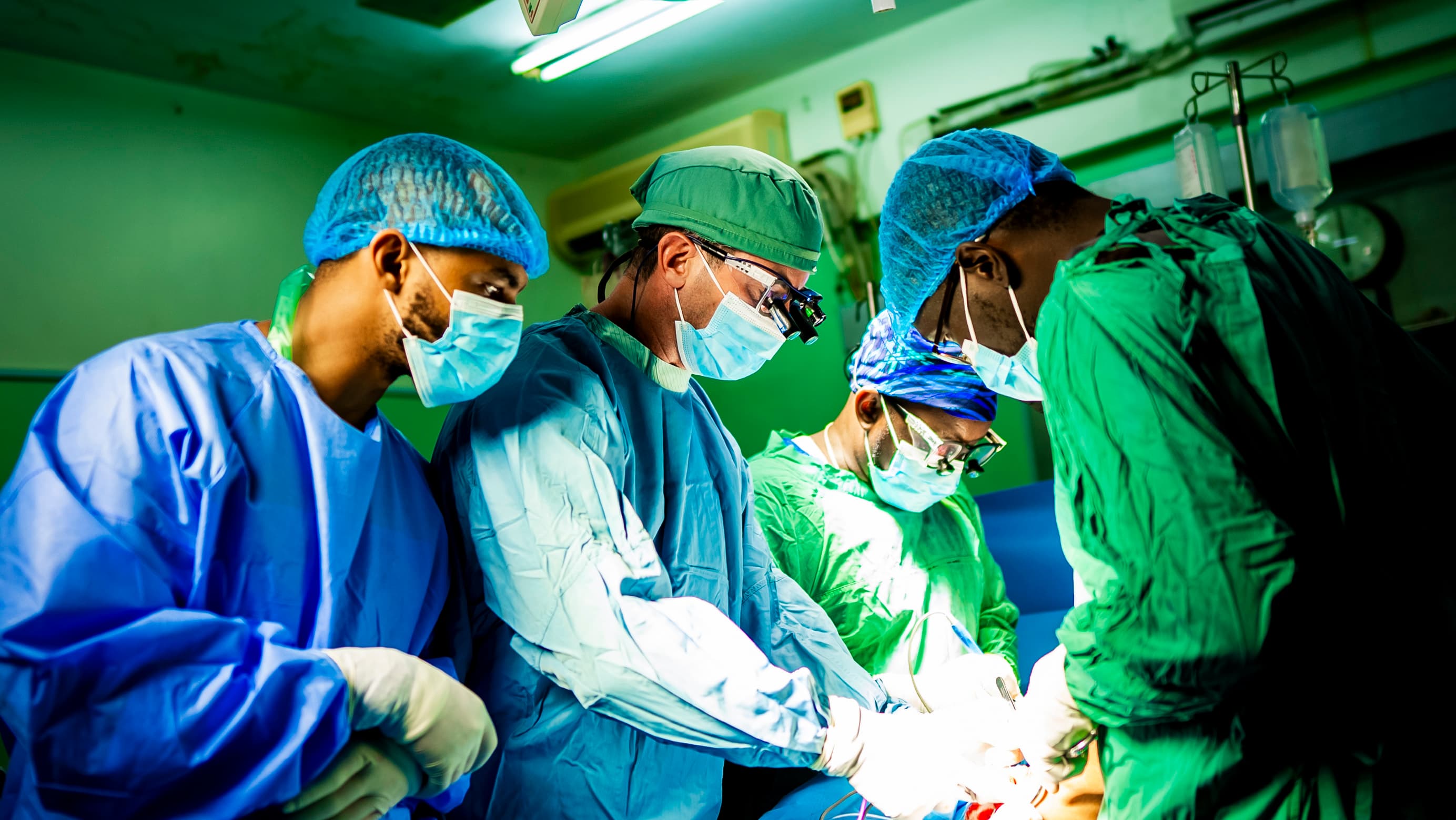 Surgeons at Coast General Hospital