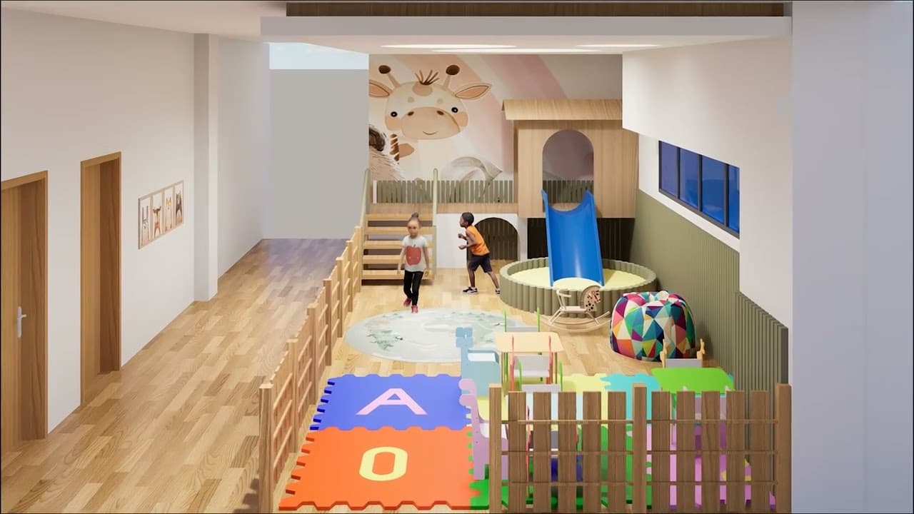 Building a playroom for the pediatric ward
